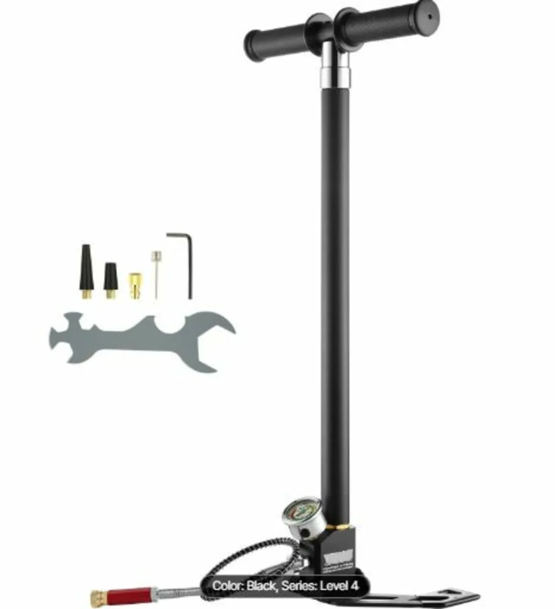 PCP Hand Pump,4 Stage,30Mpa4500 PSI High Pressure - Image 1