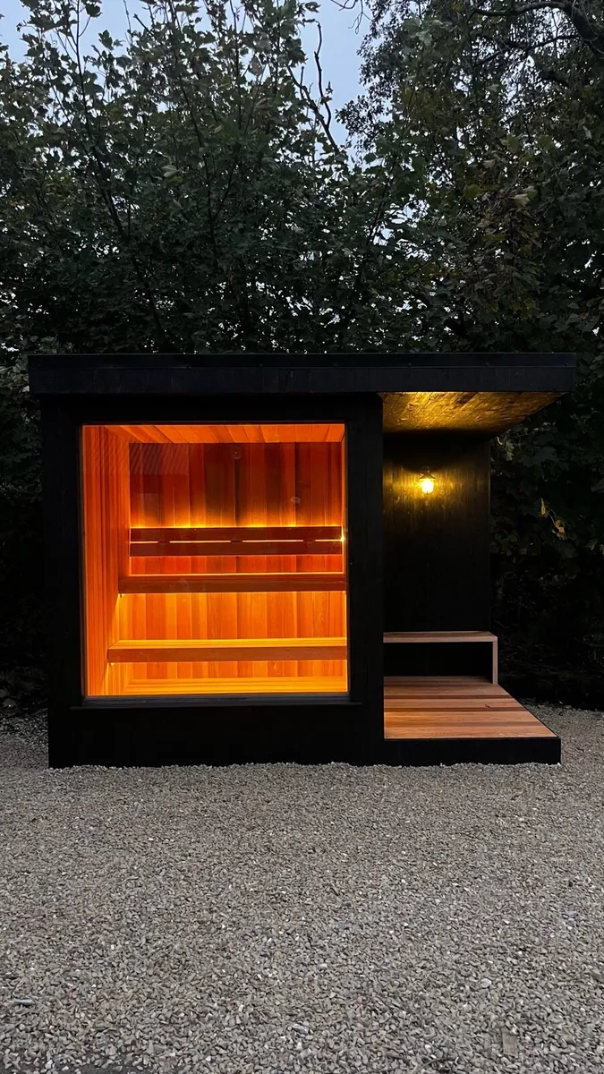 Luxury outdoor Sauna - Image 3