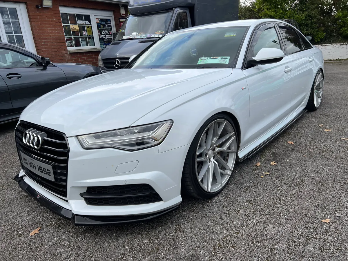 Audi A6 2015 Sline auto leather finance - Image 1