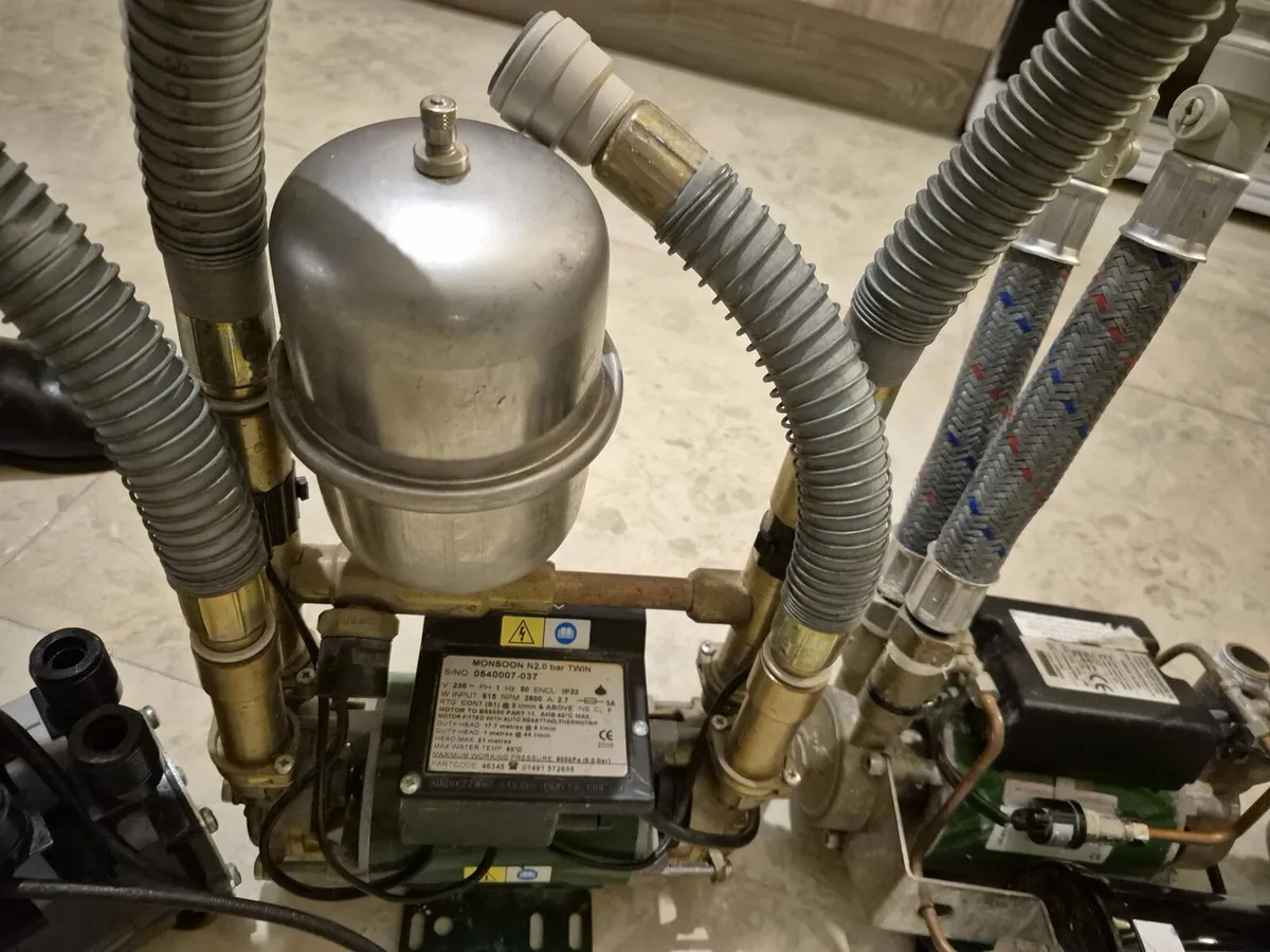 JOB LOT OF ALL 4 SALAMANDER SHOWER PUMPS SYSTEMS J - Image 3