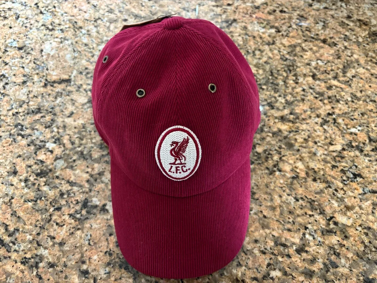 Liverpool FC - Ladies corduroy cardinal red hat - Image 1