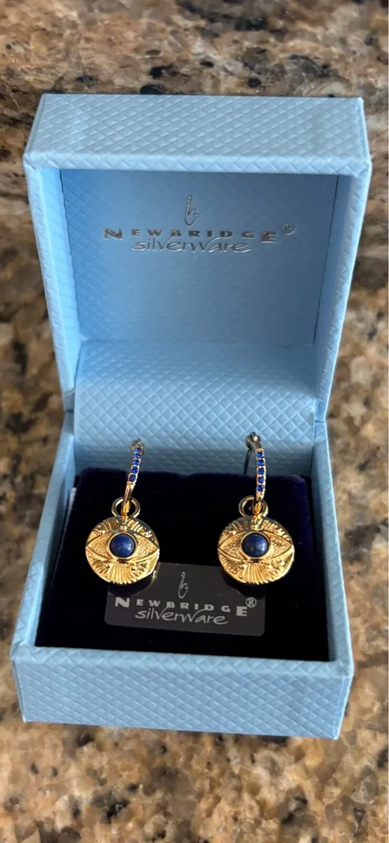 Newbridge Jewellery - Evil Eye earrings never worn - Image 1
