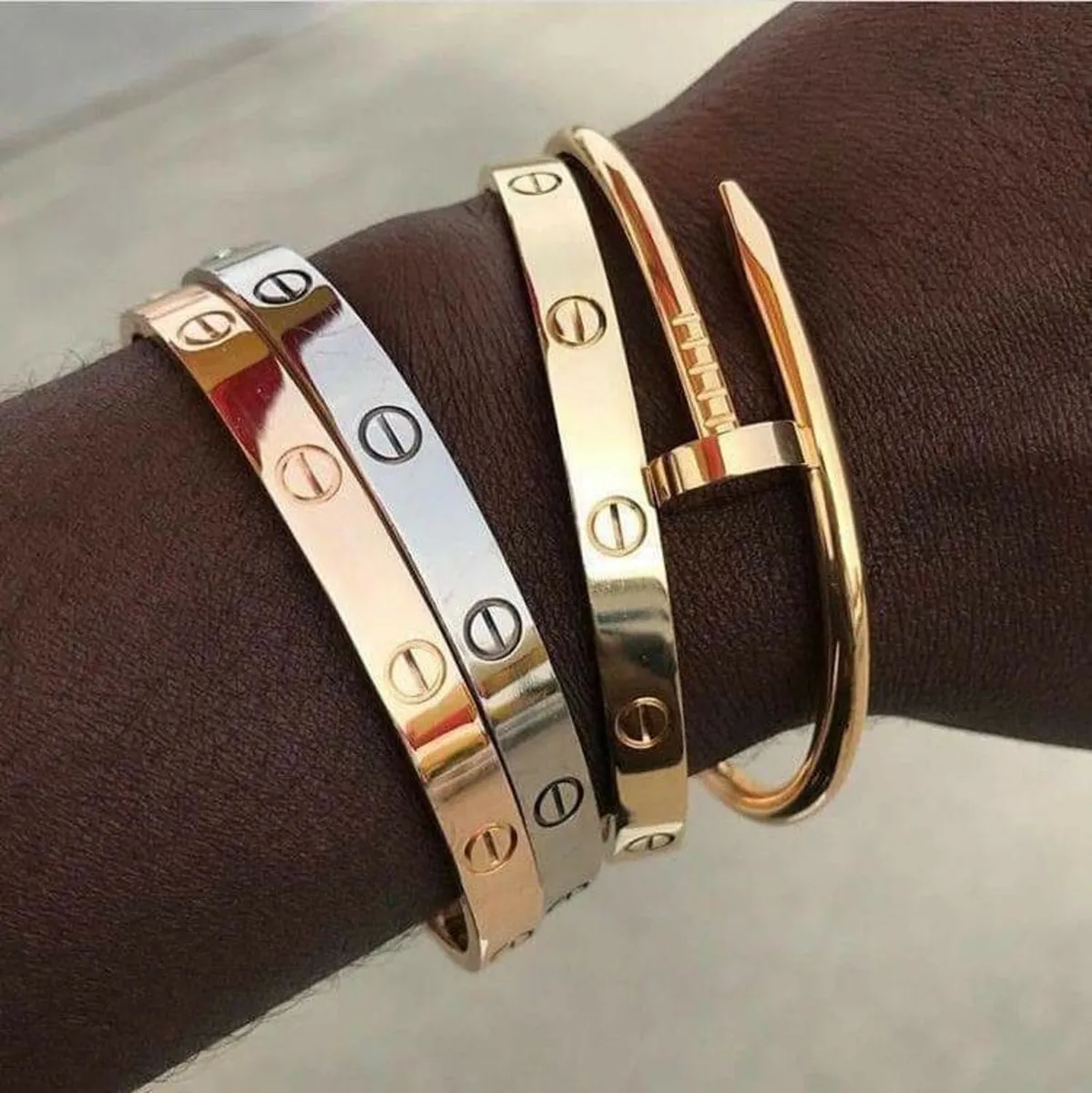Cartier Love Bangle in White or Yellow Gold - Image 4