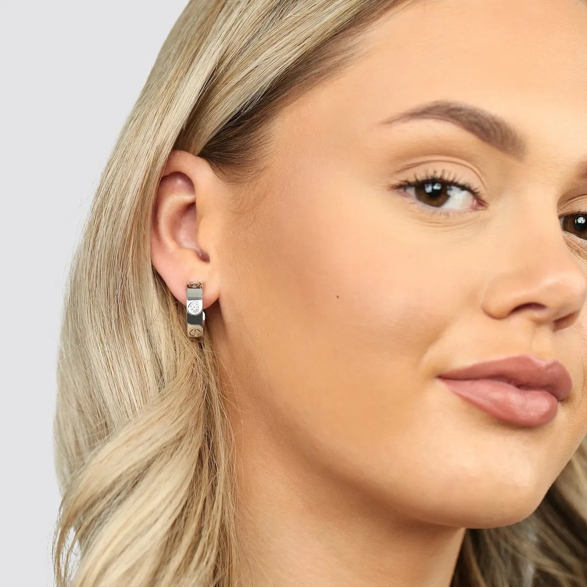 Cartier Love Design Loop Earrings - Image 4
