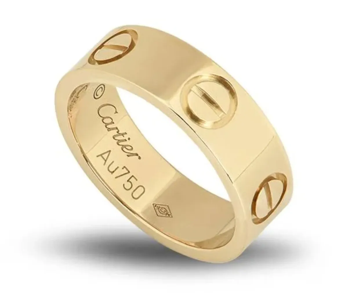 Cartier Love Rings in White or Yellow Gold - Image 1