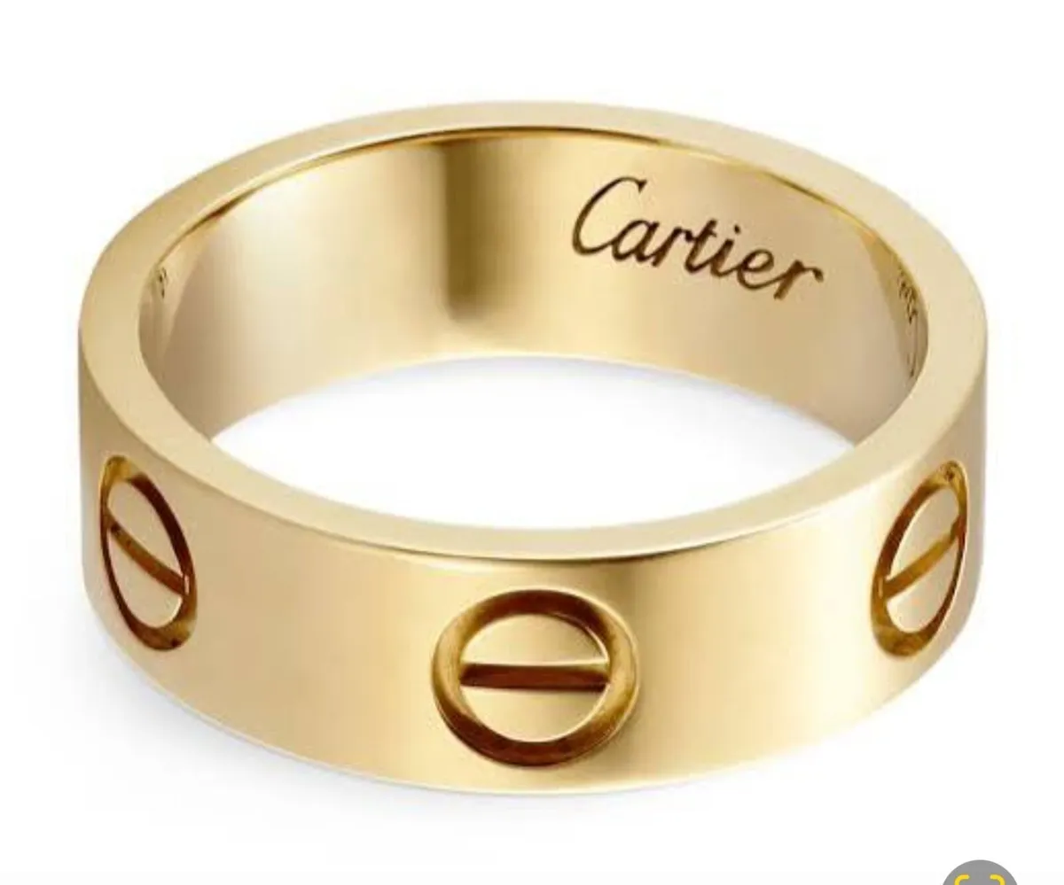Cartier Love Rings in White or Yellow Gold - Image 3