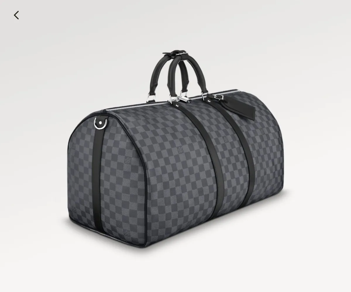 Louis Vuitton Keepall Bandouliere Damier Graphite - Image 3