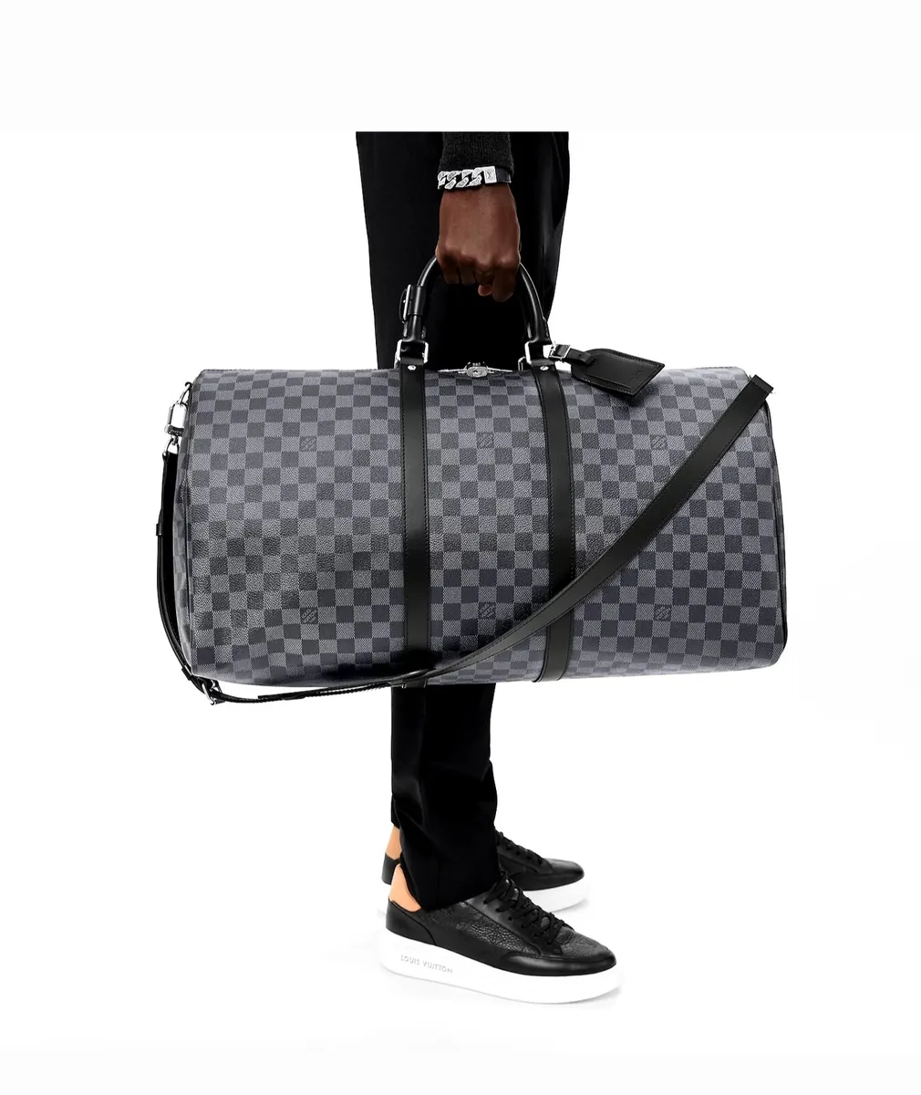 Louis Vuitton Keepall Bandouliere Damier Graphite - Image 4