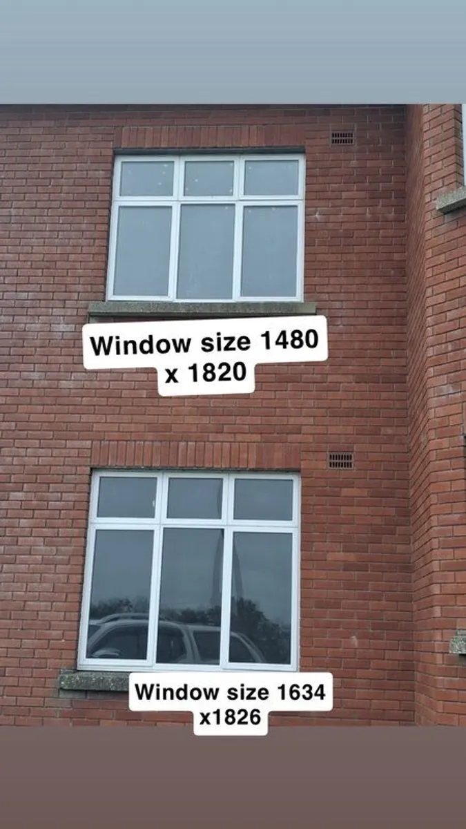 Selection of double glazing aluminium widows - Image 1