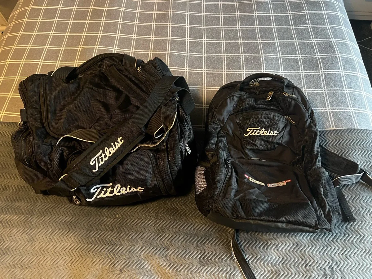 Titleist holdall and backpack bundle - Image 1