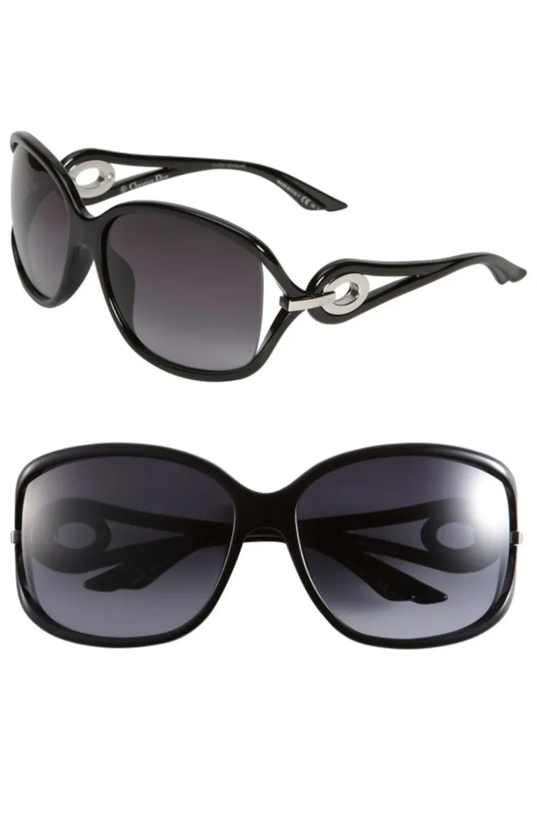 Christian Dior Volute 
Black Gradient Sunglasses - Image 3