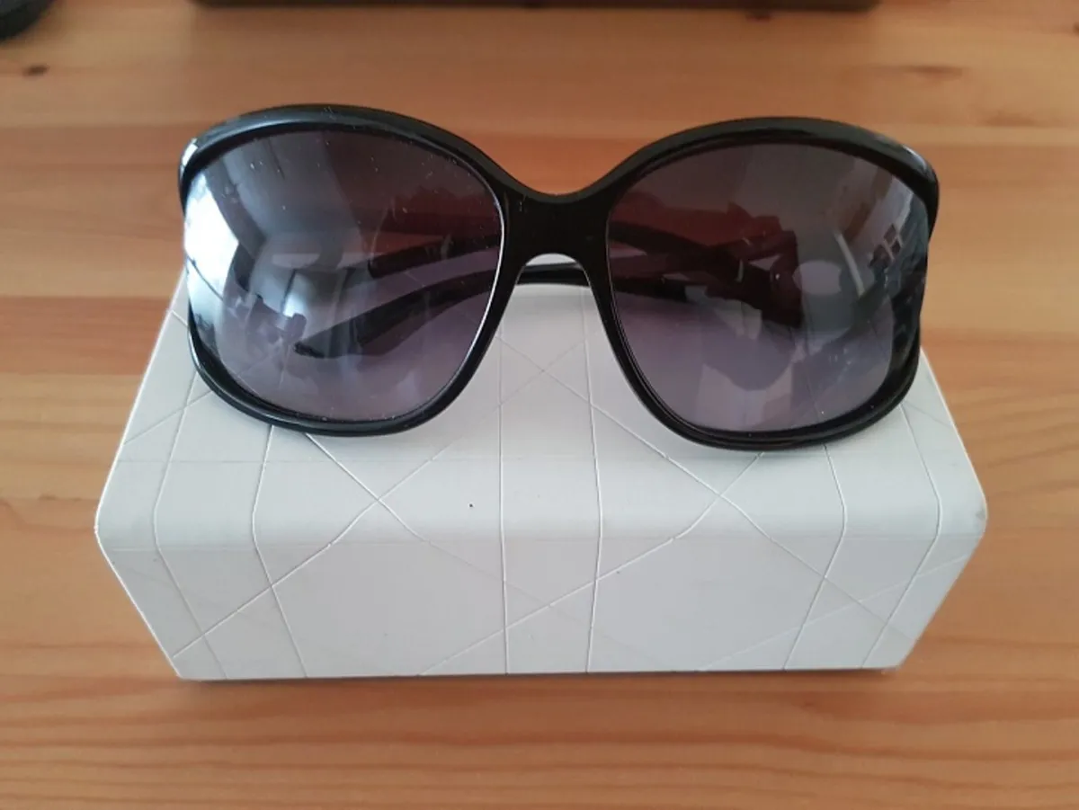 Christian Dior Volute 
Black Gradient Sunglasses - Image 4