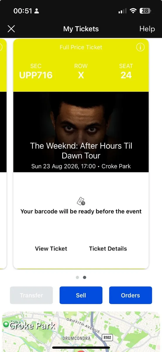 2 X The Weeknd Tickets - Image 2