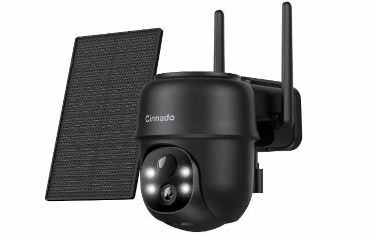 Outdoor Surveillance Camera Battery Solar - Image 1