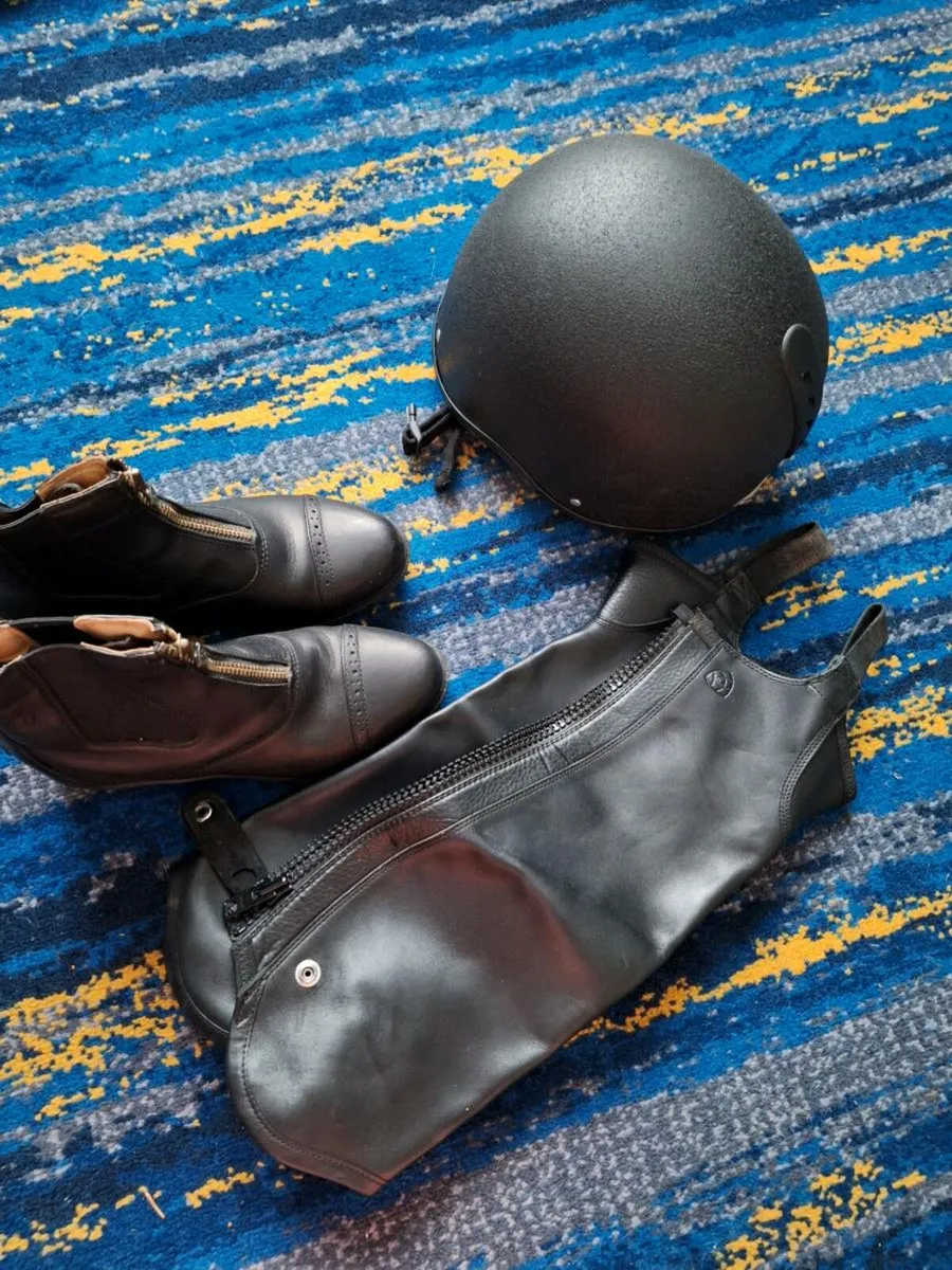 Boots, Helmet, Chaps - Image 1