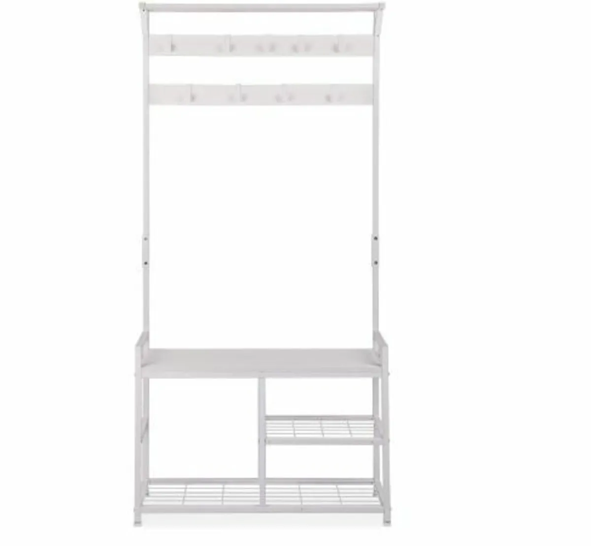 Leader Accessories Coat Stand with Bench - Image 2