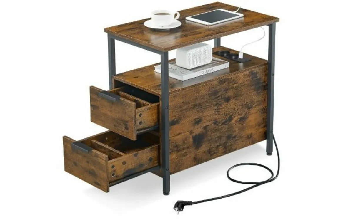 Side Table, Bedside Table - Image 1