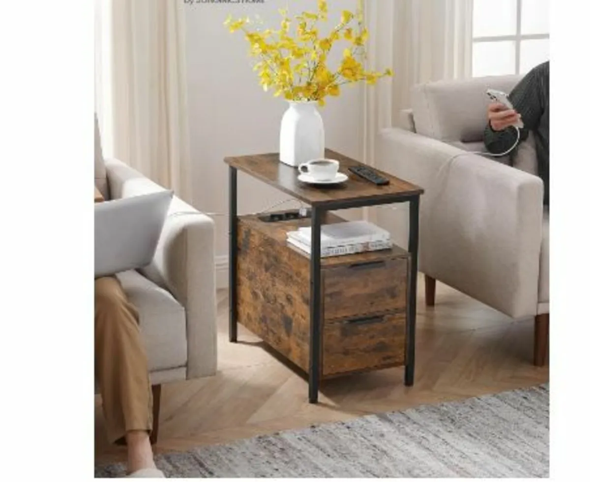 Side Table, Bedside Table - Image 2