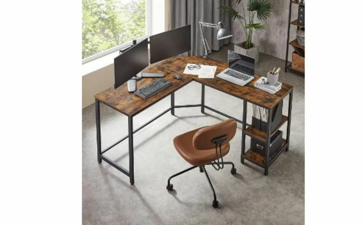 L-Shaped Computer Desk - Image 1