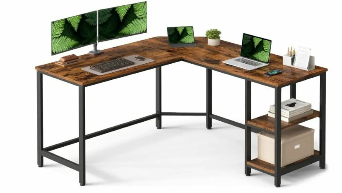 L-Shaped Computer Desk - Image 3