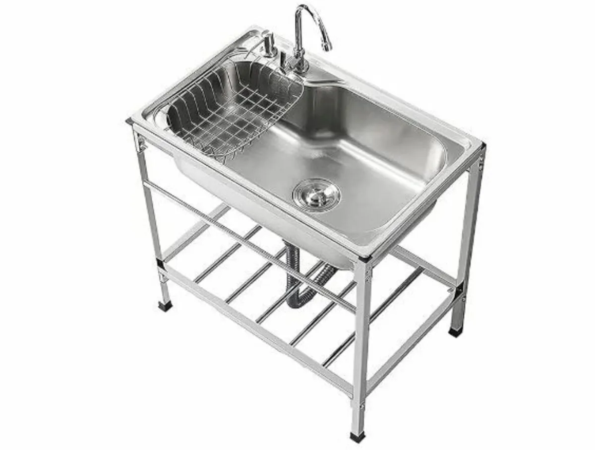 304 Stainless Steel Sink 1 Compartment - Image 4