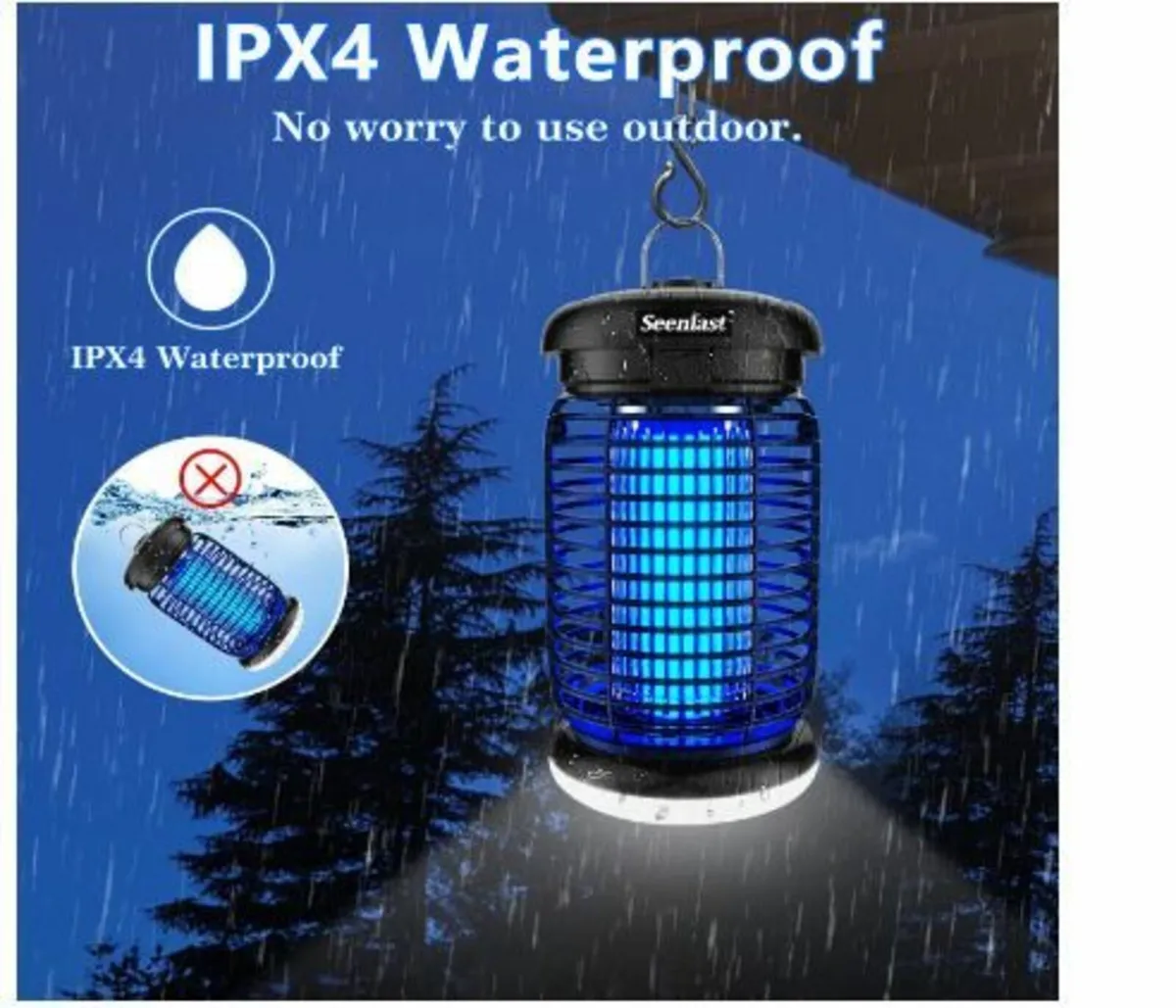 Electric Insect Killer, 2-in-1 Insect Trap - Image 4