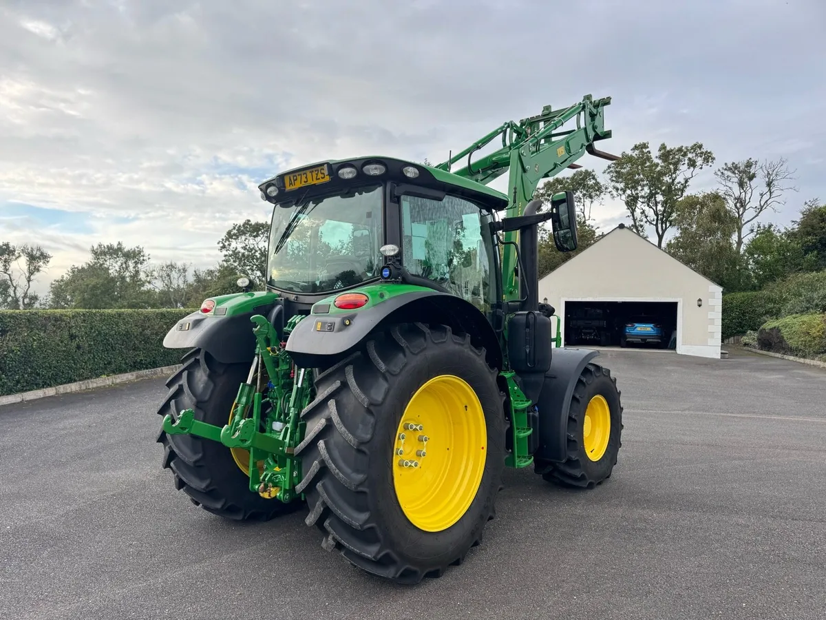 2024 John Deere 6R 150 c/w 643M front loader - Image 3