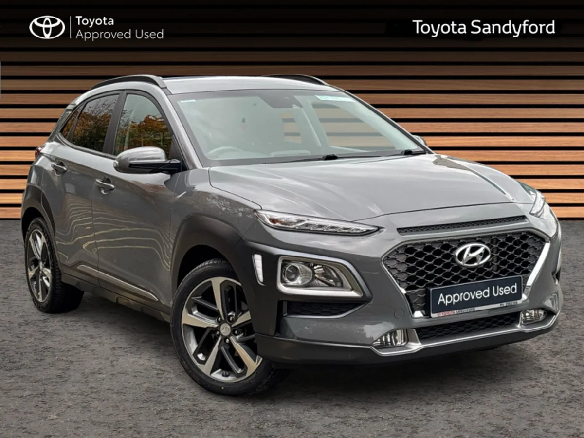 Hyundai KONA 1.0 PREMIUM PETROL // AIR CON // BLUE - Image 1