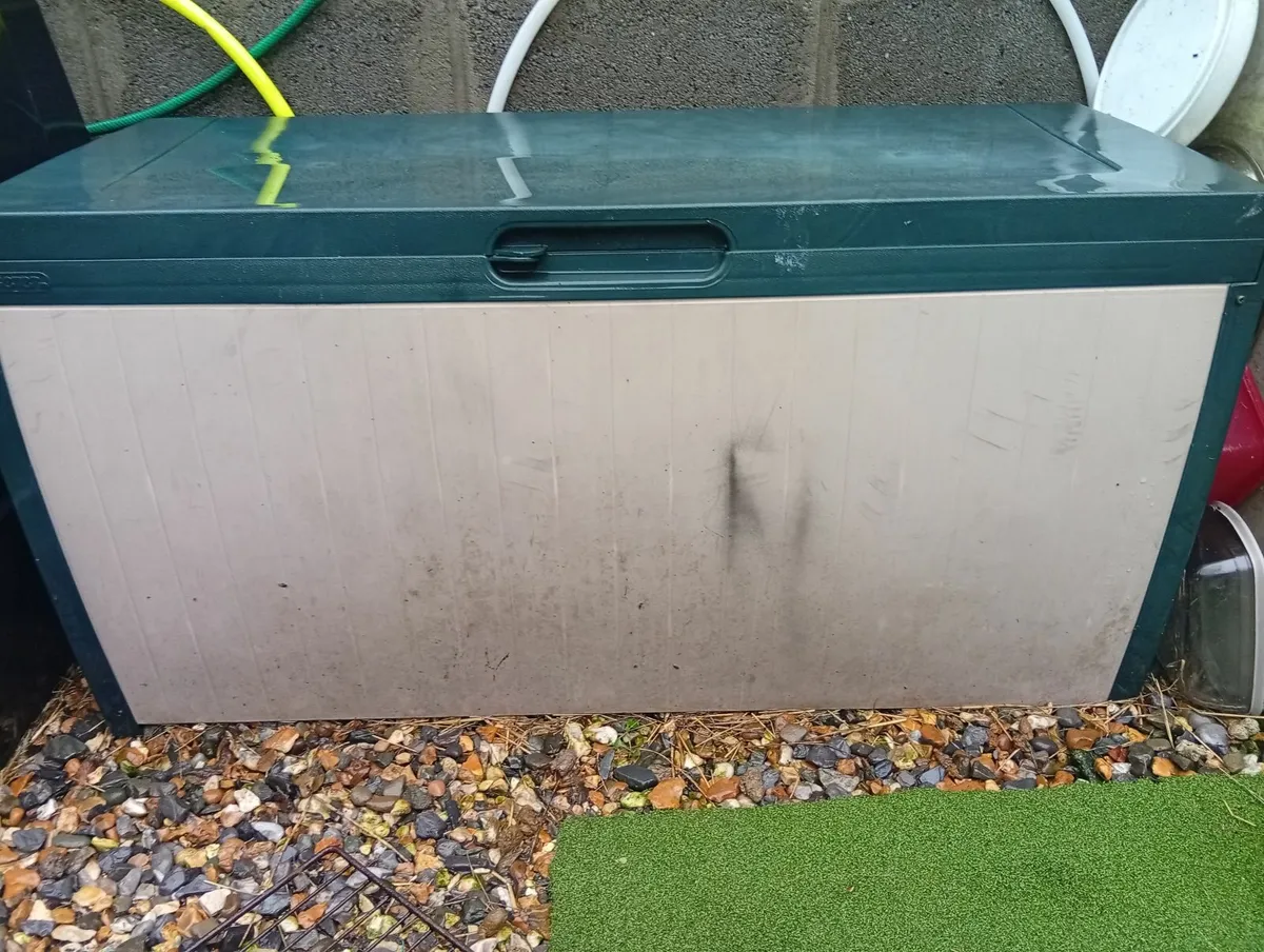 Quality Roomy outdoor Pvc KETER storage box - Image 3