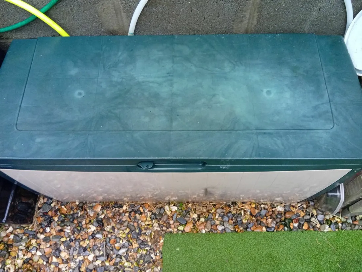 Quality Roomy outdoor Pvc KETER storage box - Image 4
