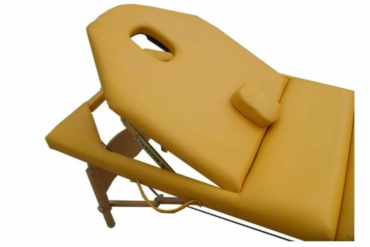 Massage Table 3 Zone Wooden Folding - Image 3