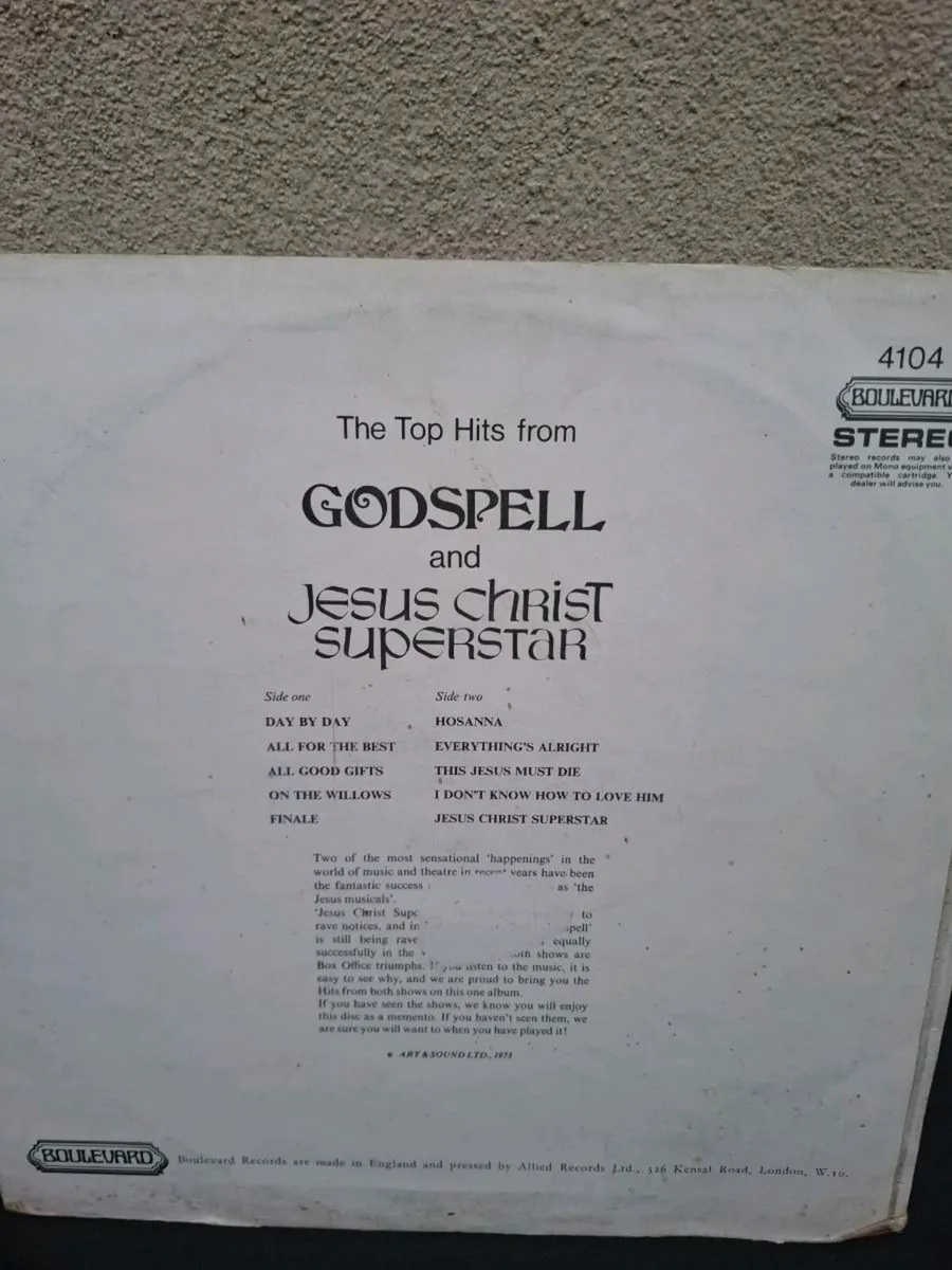 Godspel and jesus christ superstar - Image 2