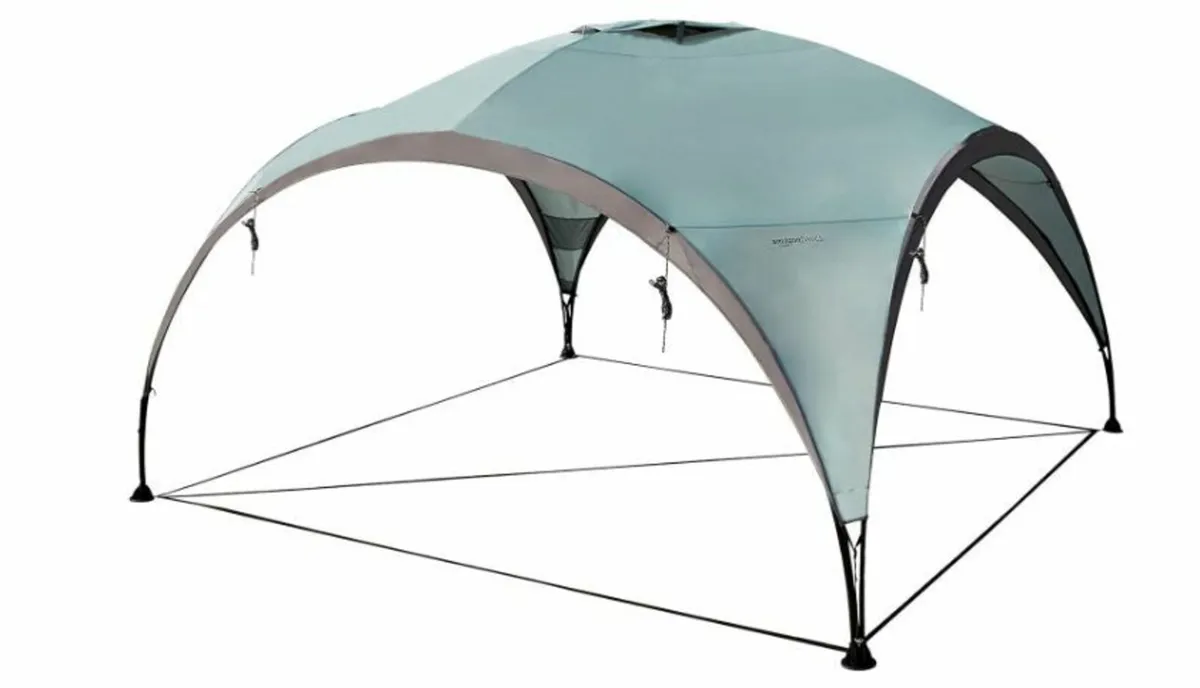 Party Tent, 3.65 x 3.65 m, Light Green - Image 1