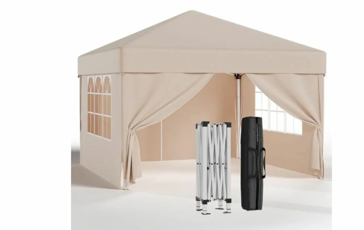 Gazebo 3 x 3 Waterproof Stable - Image 1