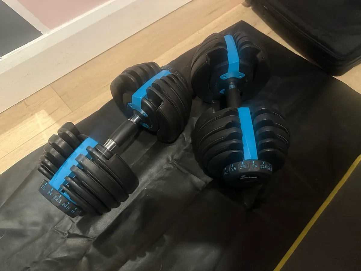 24kg adjustable weights - Image 2