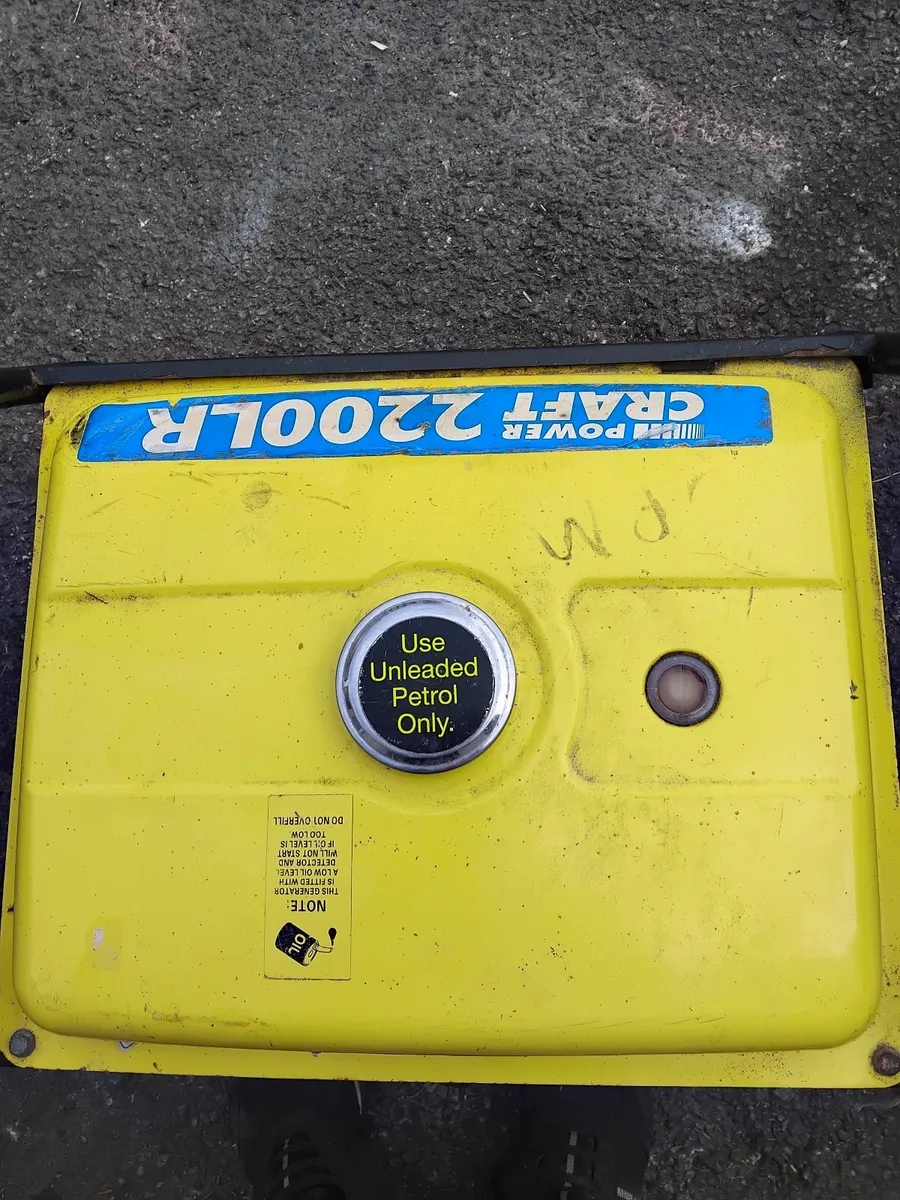 Big power craft 2300LR generator priced - Image 3