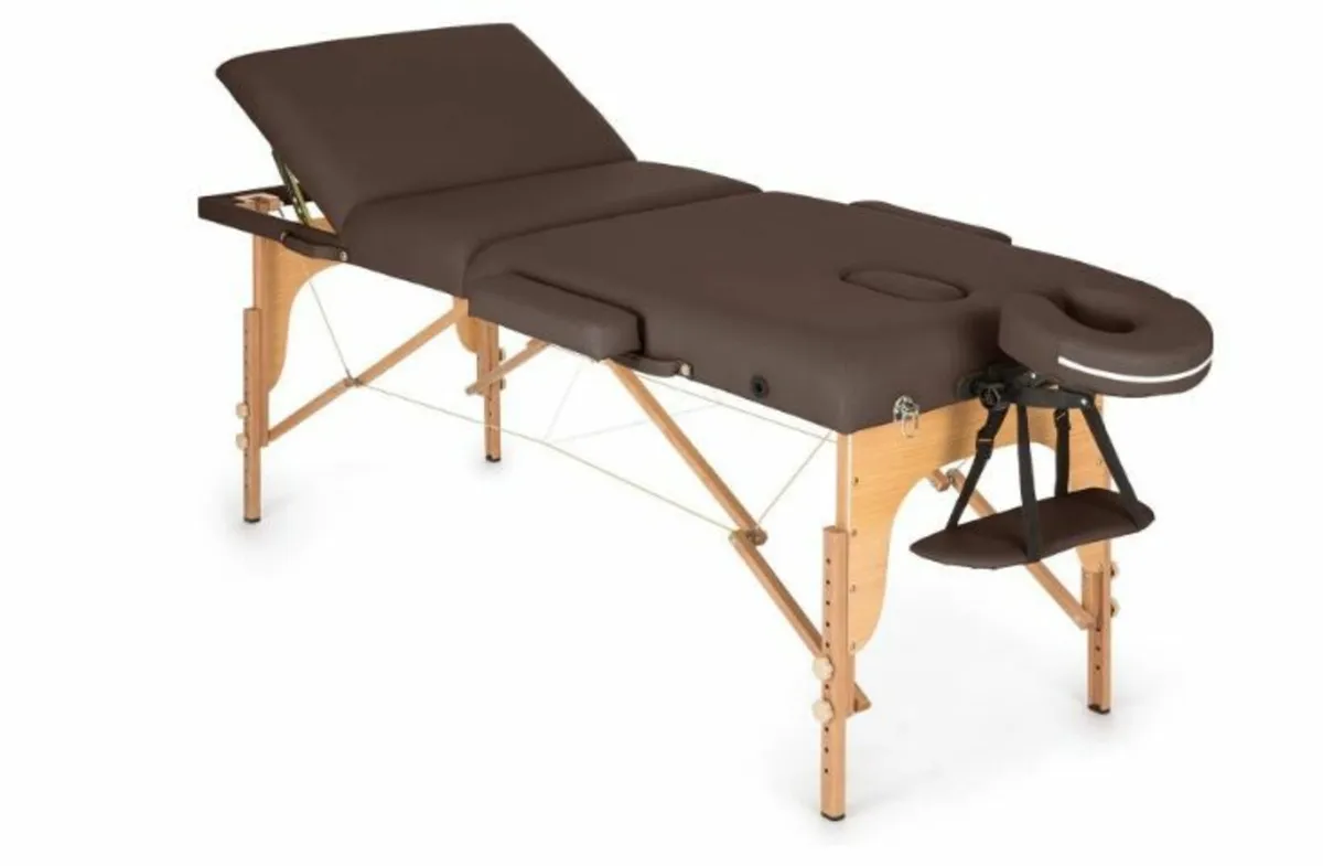 MT 500 Massage Table 210 cm 200 kg Foldable - Image 1