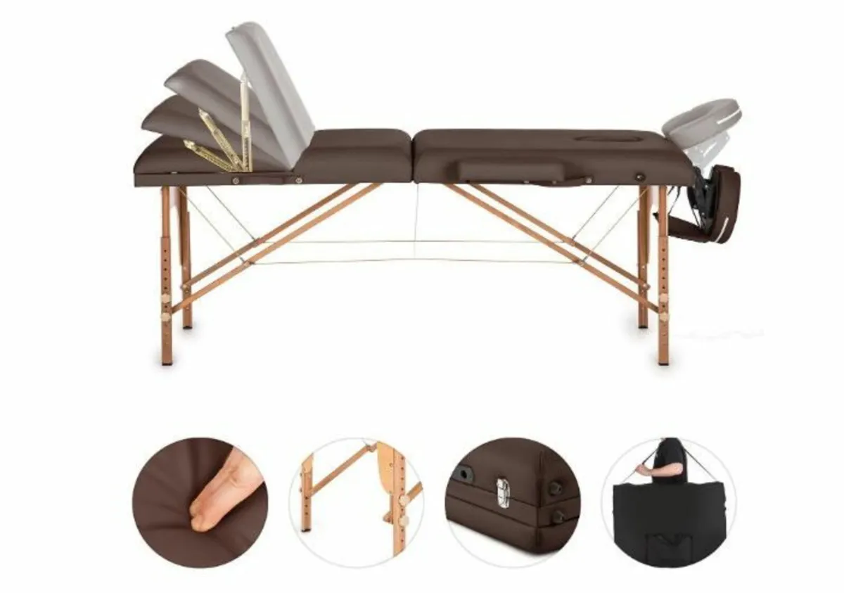 MT 500 Massage Table 210 cm 200 kg Foldable - Image 3