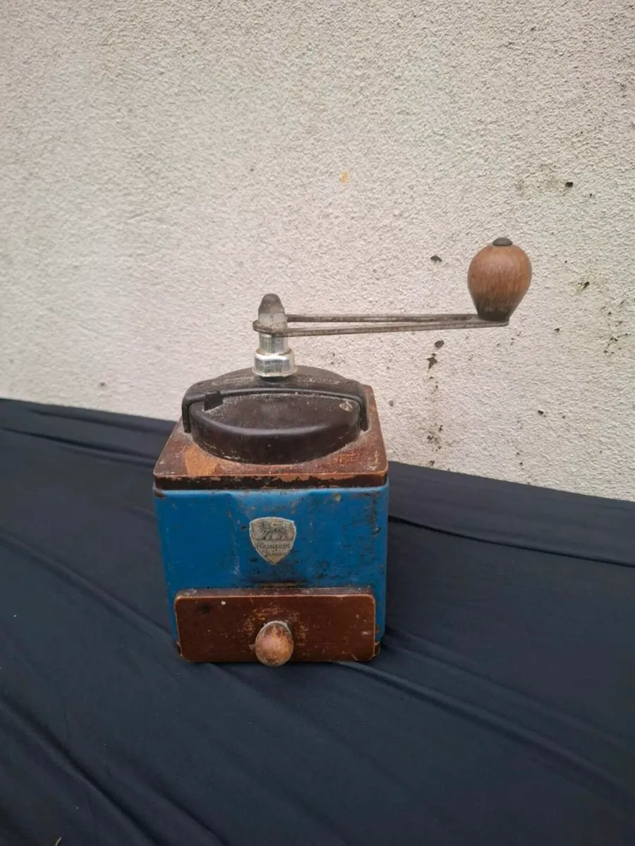 Peugeot metal amd wood coffee grinder postage poss