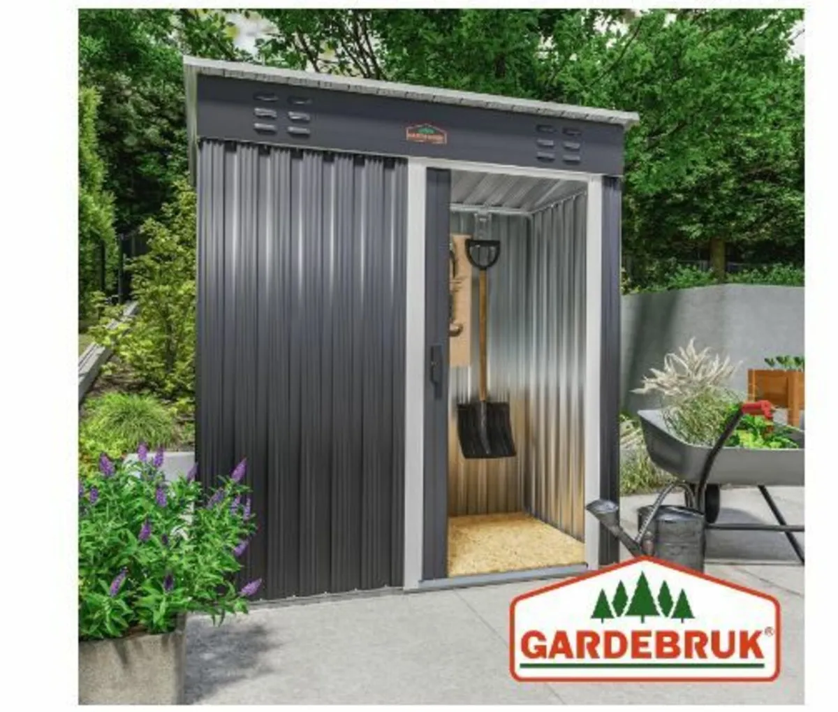 Tool Shed 185 x 165 x 90 cm 1.5 m² Sliding Door - Image 2