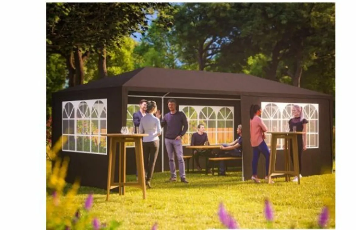 Gazebo 3 x 6 m UV Protection 18 m² - Image 2
