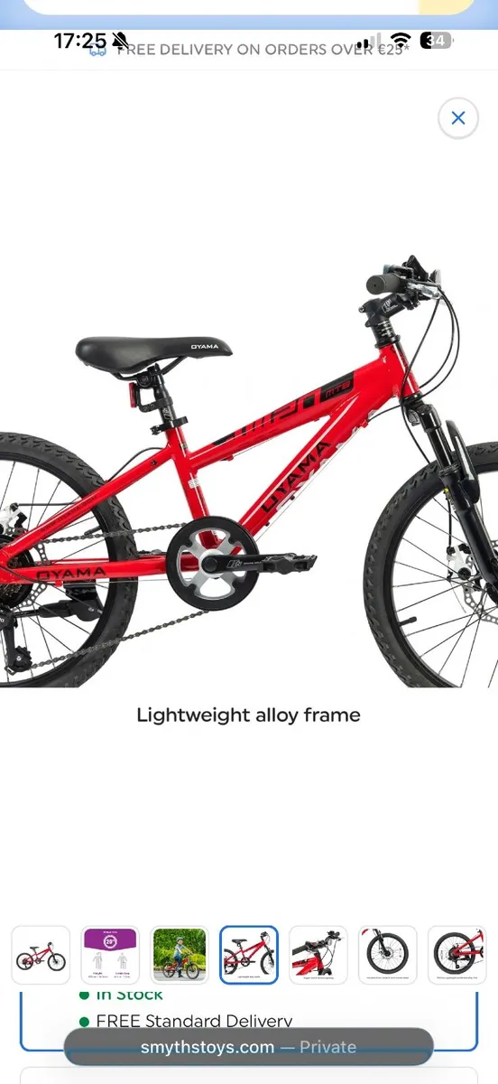 Oyama 20” kids mountain bike - Image 2