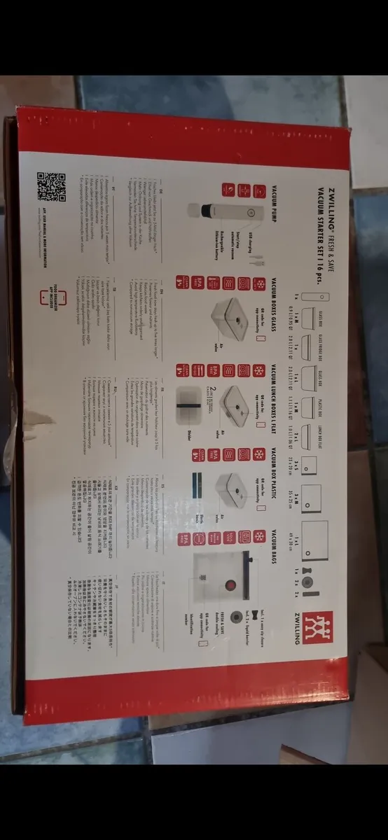 Zwilling vaccum starter set 16pieces - Image 2
