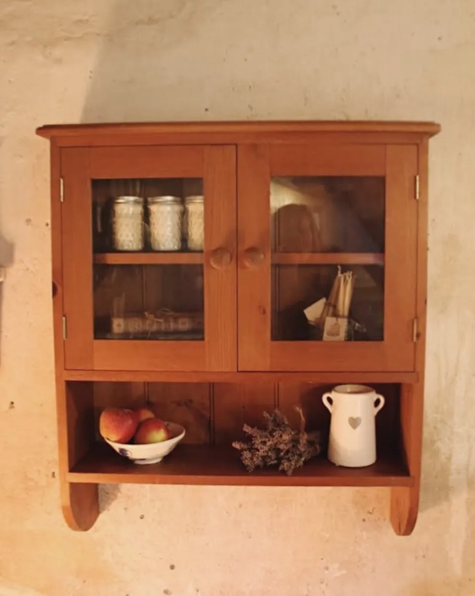 Glazed Wall Cabinet - Image 1