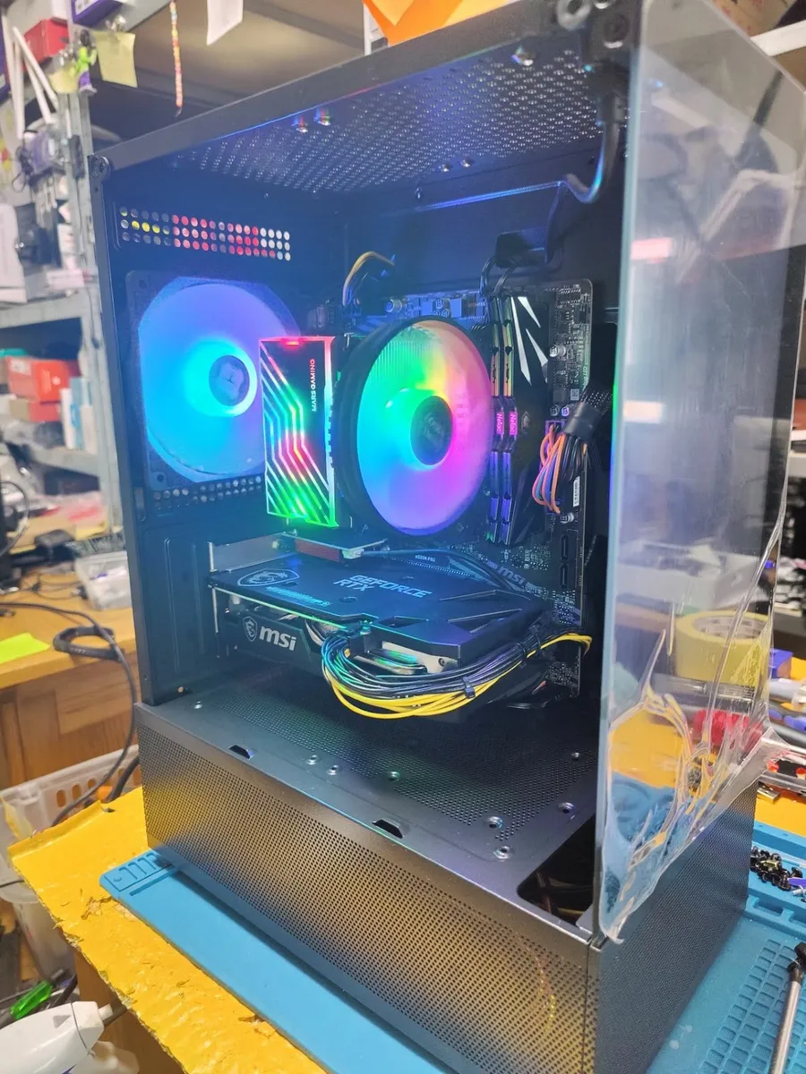 Custom Gaming Pc Ryzen 5/32gb Ram/1tb M.2 Ssd/GeFo - Image 1