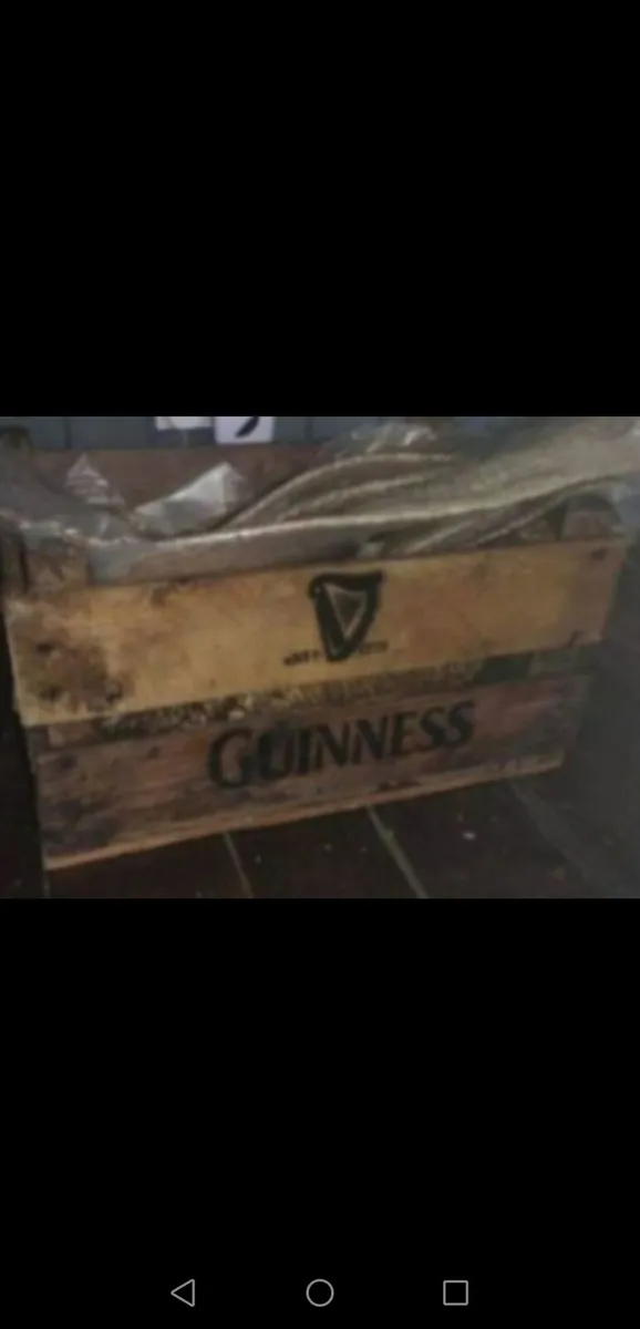Vintage Guinness Crate