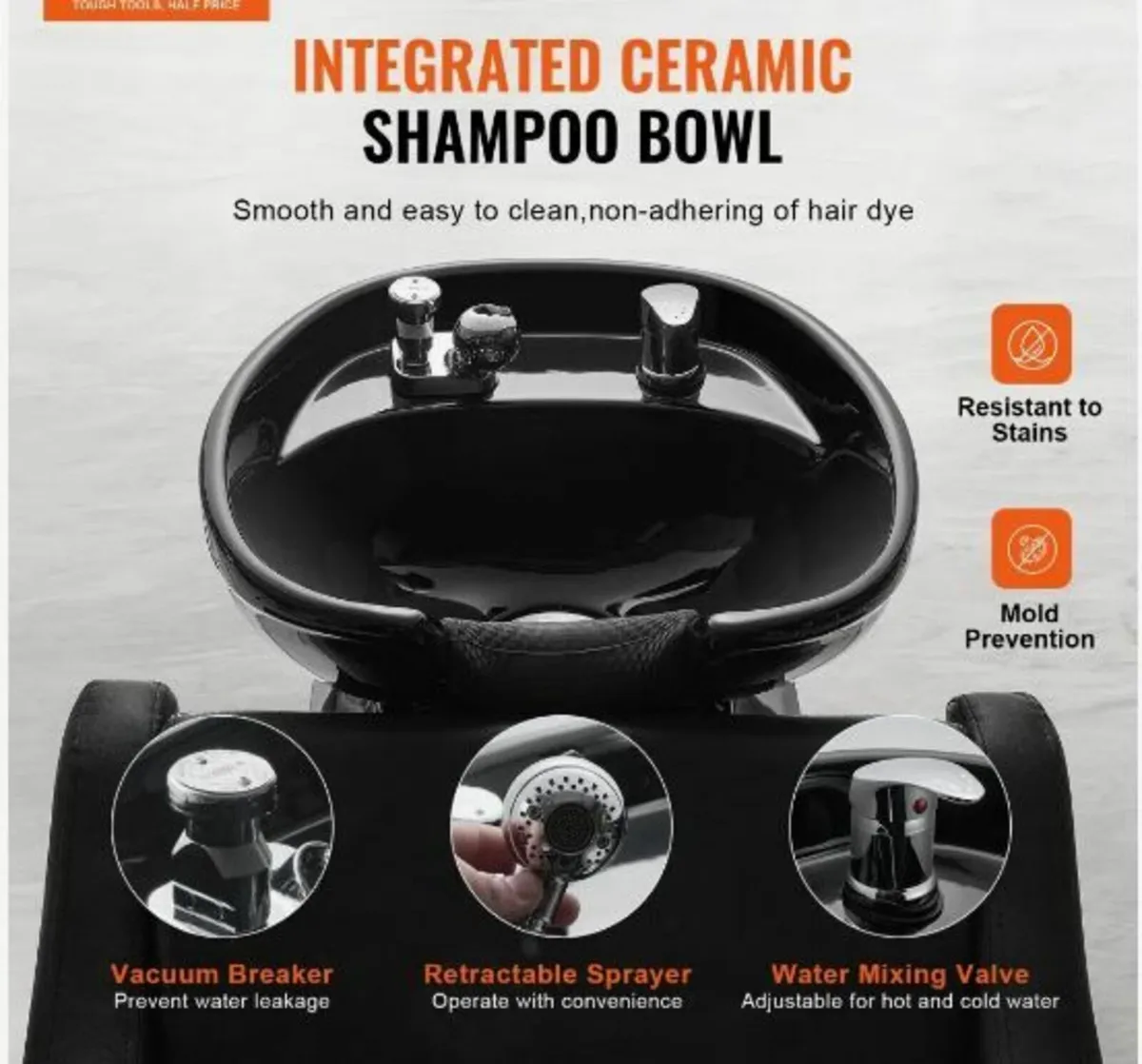Shampoo Backwash Chair - Image 2
