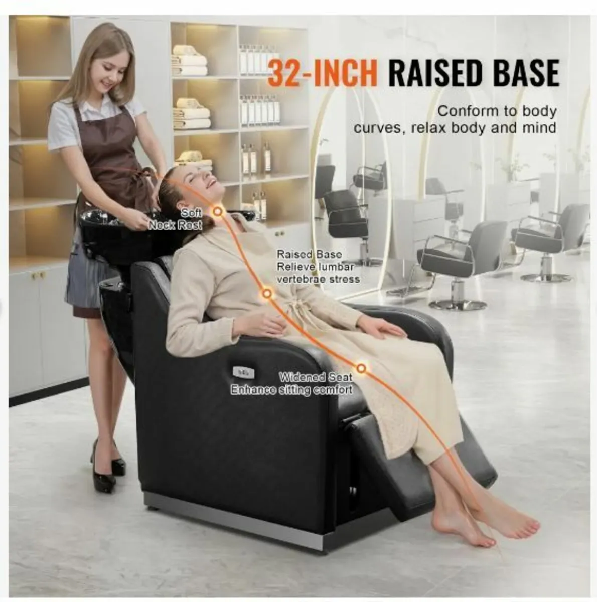 Shampoo Backwash Chair - Image 3