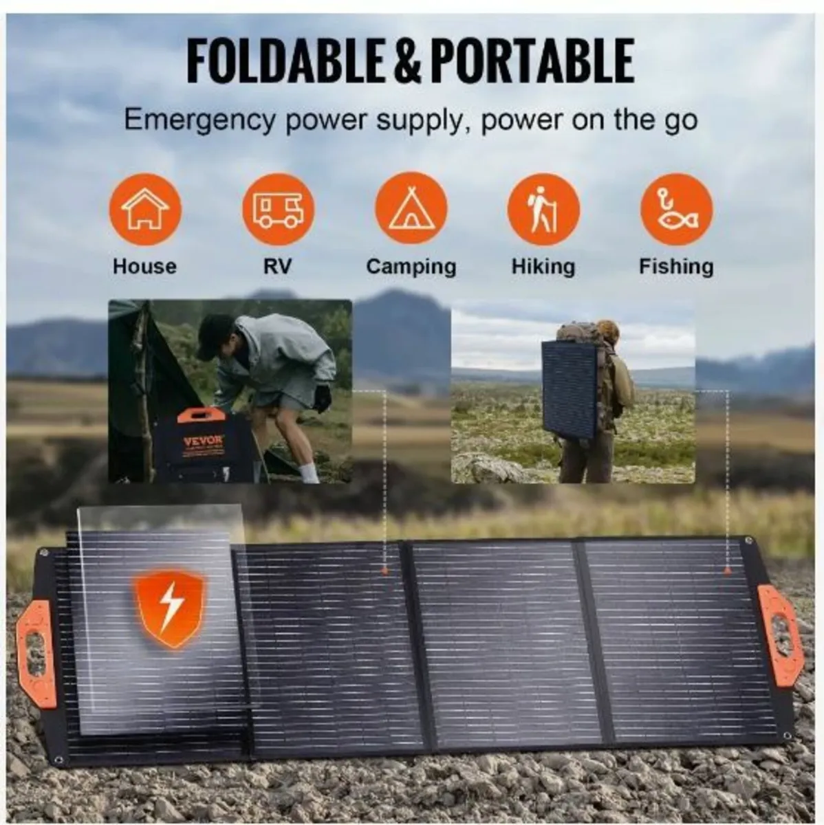 ortable Monocrystalline Solar Panel, 120W - Image 3