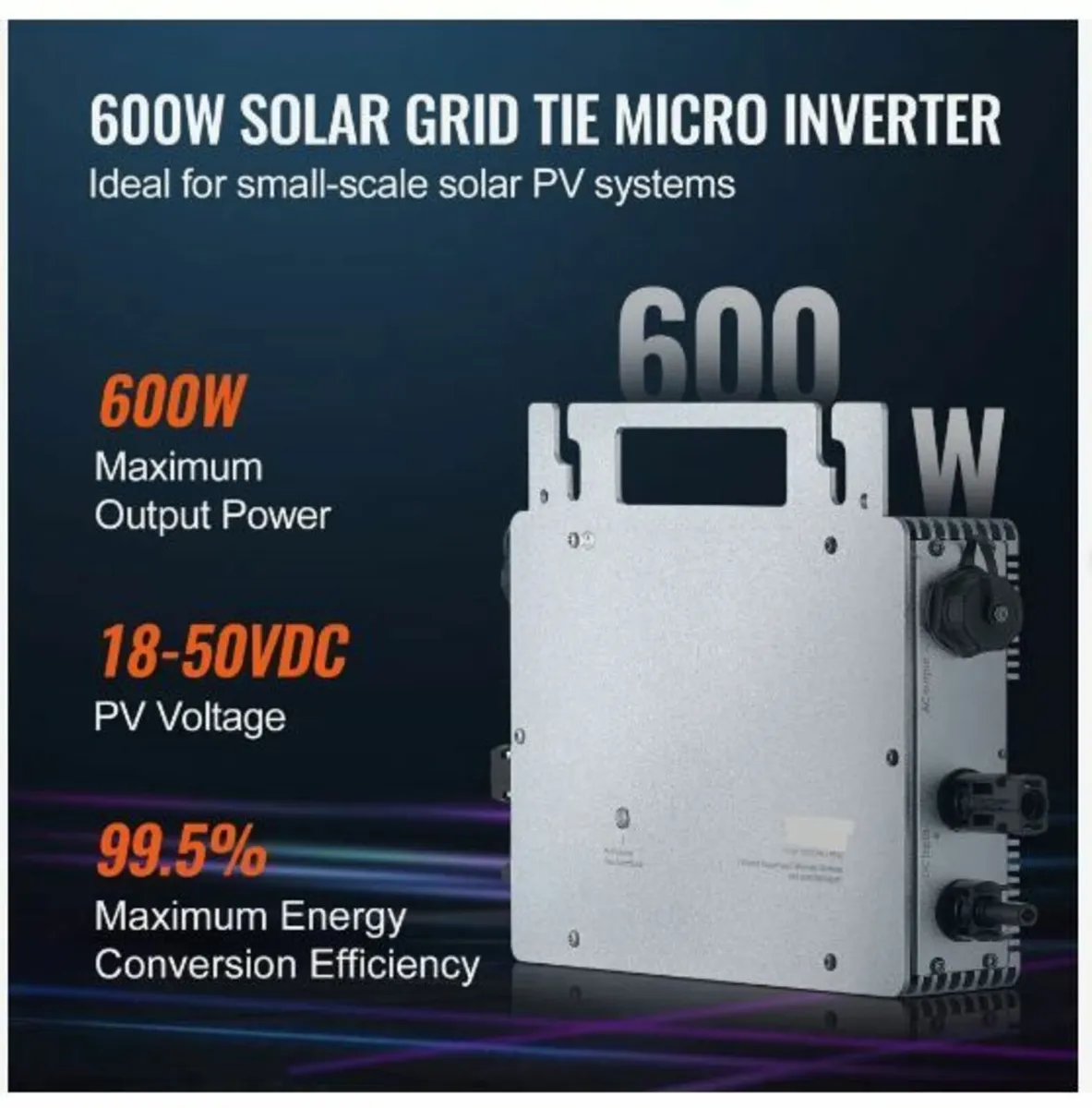 Solar Grid Tie Micro Inverter, 600W - Image 4